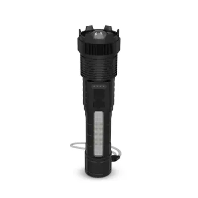 Goldmedal Torcia 40 5W LED Rechargeable Torch Light | Long Range Beam at ₹488