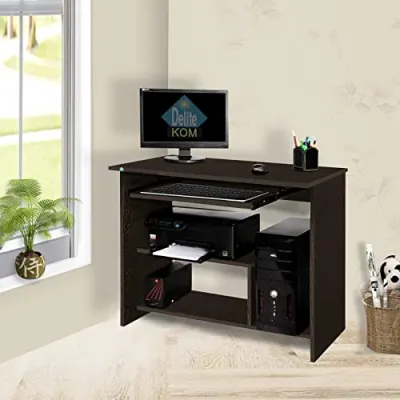 DELITE KOM Melanza Engineered Wood Computer Desk (Straight at ₹3,780