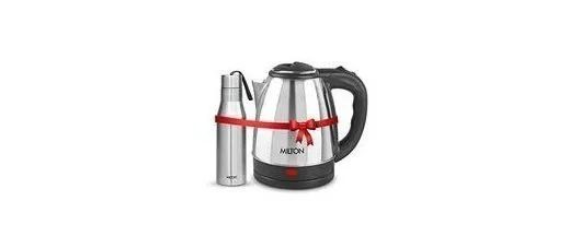 Milton Go Electro Stainless Steel Electric Kettle 1500 + Sup at ₹949
