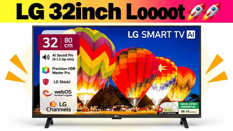 LG 32" TV Looot 13k