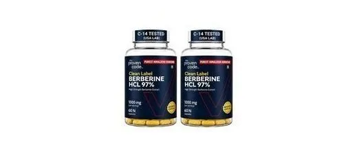 Clean Label Berberine HCl 97% Pack of 2 at ₹1,329