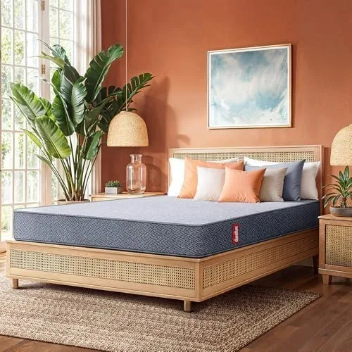 Duroflex Livein Esial - Pressure Relieving, Orthopedic Memory Foam Mattress at ₹9,328
