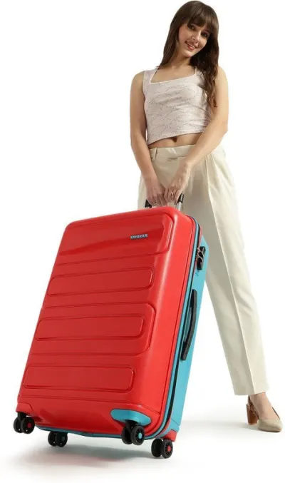 YAYAVAR TOKYO REMIX FunColours UNBREAKABLE PREMIUM RANGE(5 YEARS INTERNATIONAL WARRANTY) Check-in Suitcase 8 at ₹1,745