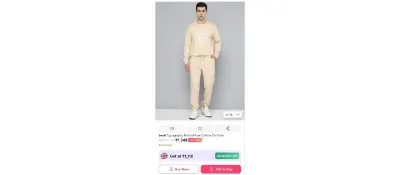 Levis Co Ord Set at ₹1,247