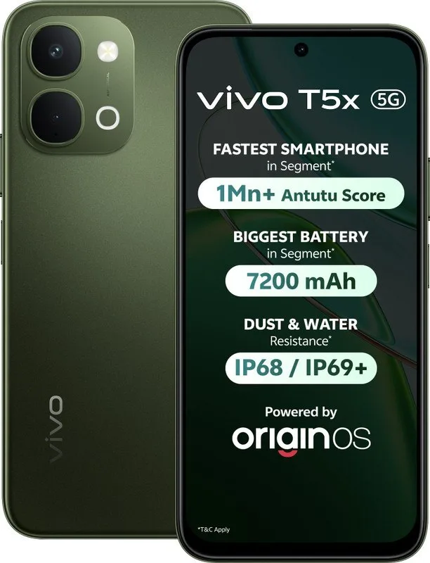 Vivo T5x 6/128 At23411 at ₹23,411