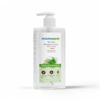 Mamaearth Tea Tree Pimple Control, Anti Acne Face Wash with Salicylic for Oily & Acne-Prone Skin - 250 ml | Crafted with Tea Tree & Salicyli at ₹220