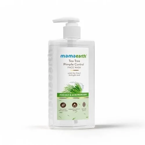 Mamaearth Tea Tree Pimple Control, Anti Acne Face Wash with Salicylic for Oily & Acne-Prone Skin - 250 ml | Crafted with Tea Tree & Salicyli at ₹220