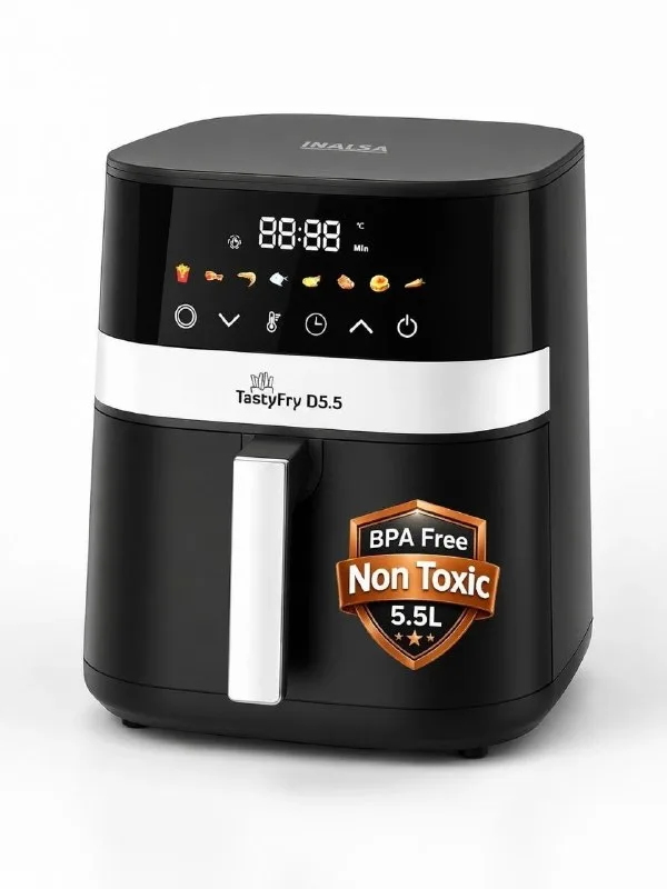 Inalsa Tasty Fry D5.5 ,1400W Air Fryer (5.5 L) at ₹2,960