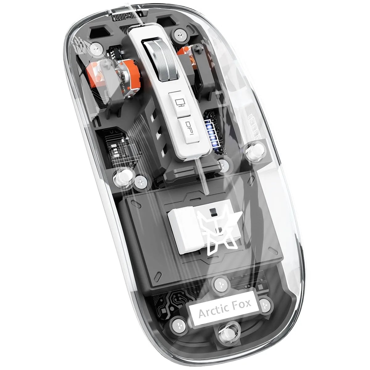 Arctic Fox Pureview Transparent Wireless Mouse At ₹ at ₹599
