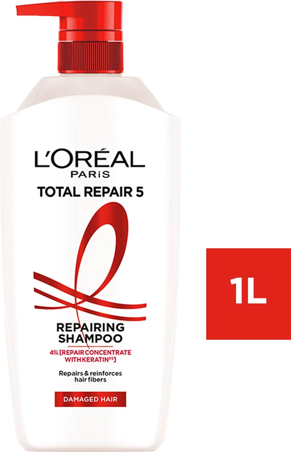 L'Oréal Paris Total Repair 5 Shampoo (1L) at ₹529