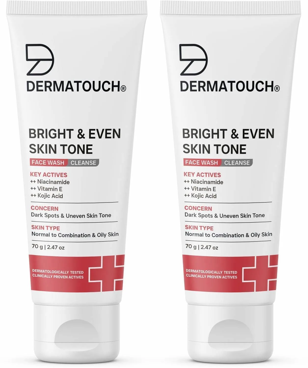 Dermatouch Brightening Facewash Pack of 2 at ₹249