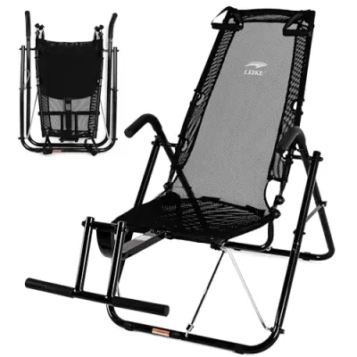 leikefitness Ab Exercise Chair Core Strengthening Lightweigh at ₹2,879