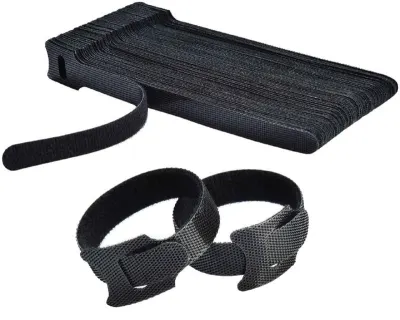 INOVERA 50 Piece Cable Organizer Hook & Loop Tape - Wire/Cord Holder Management Strap at ₹170