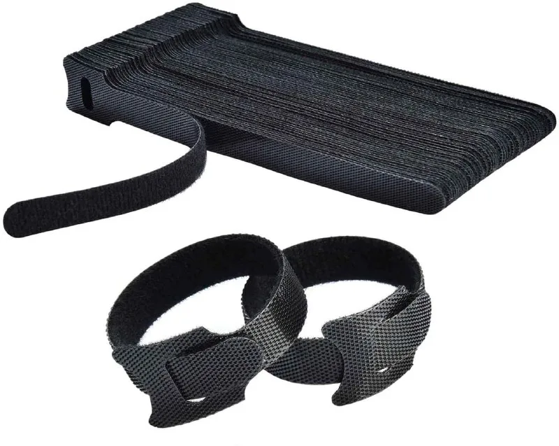 INOVERA 50 Piece Cable Organizer Hook & Loop Tape - Wire/Cord Holder Management Strap at ₹170