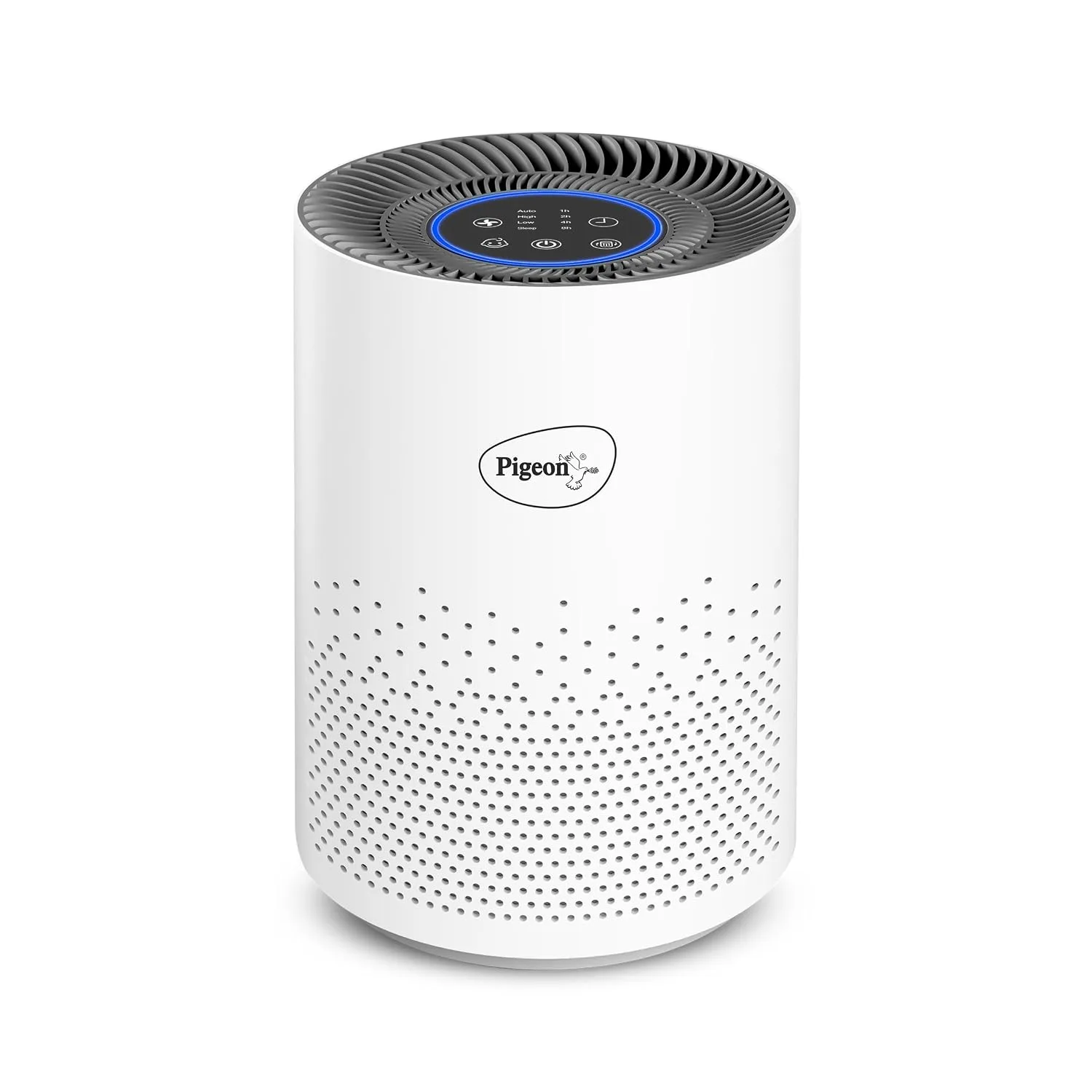 Pigeon Air Purifier for Home, HEPA H13, 99.99% PM2.5, White, 235 Sq Ft at ₹4,290
