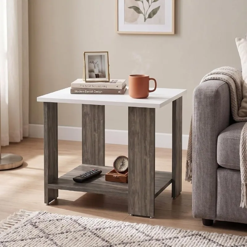 Echo 2-Tier Center & Side Table at ₹759