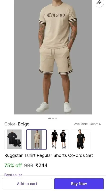 CoOrd Set For Men - 244