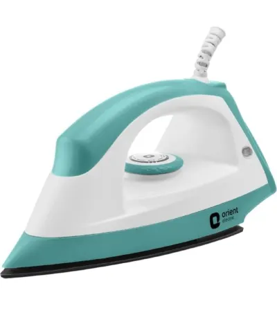 Orient Electric Fabrijoy 1000 Watt Dry Iron for clothes with Weilburger Non Stick Soleplate coating at ₹539
