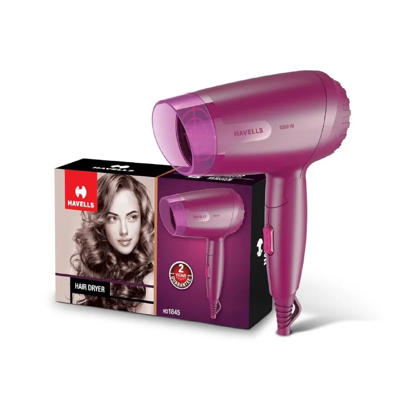 Havells 1000W Foldable Hair Dryer|Blow Dry for Men & Women at ₹582