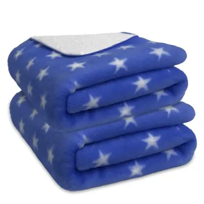 Bumpers Baby Fleece Blanket | Soft, Lightweight Newborn/Infa at ₹139