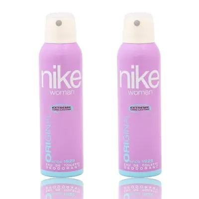 Nike Original Deodorant for Women, 200ml (Pack of 2) at ₹342