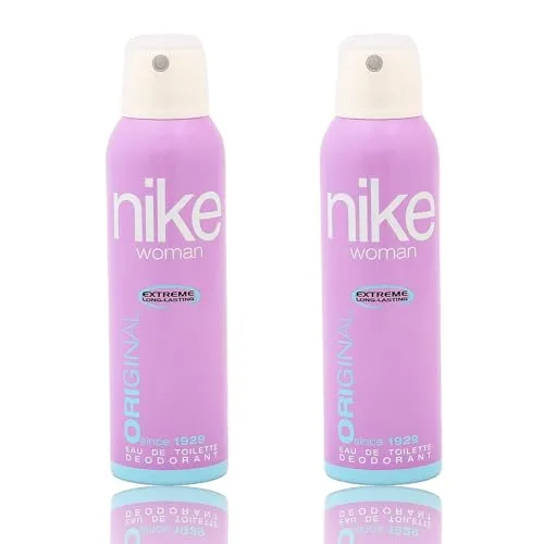 Nike Original Deodorant for Women, 200ml (Pack of 2) at ₹342