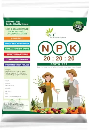 NPK 20:20:20 Plant Food, Growth & Flowering, 2 KG at ₹249