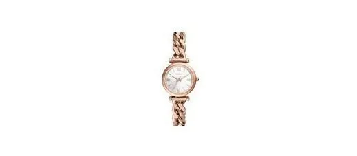 Fossil Carlie Rose Gold Watch ES5330 at ₹6,332