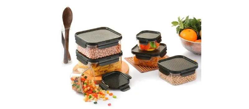 CELLO Modulock Pet Storage Container For Kitchen Set of 6 Pcs at ₹528