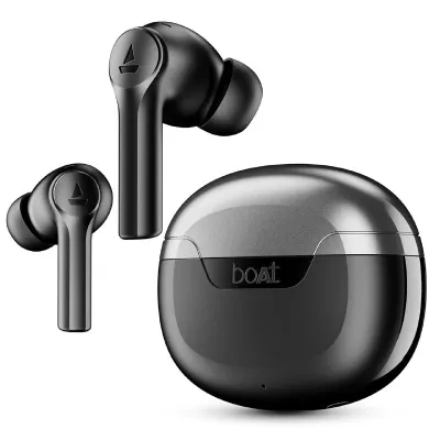 boAt Airdopes 300, Cinematic Spatial Audio, 50HRS Battery, 4Mic AI ENx at ₹999