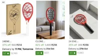 Mosquito Killer Bat at ₹256