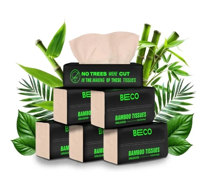 Beco Bamboo Super Soft Facial Tissue 100 Pulls at ₹199