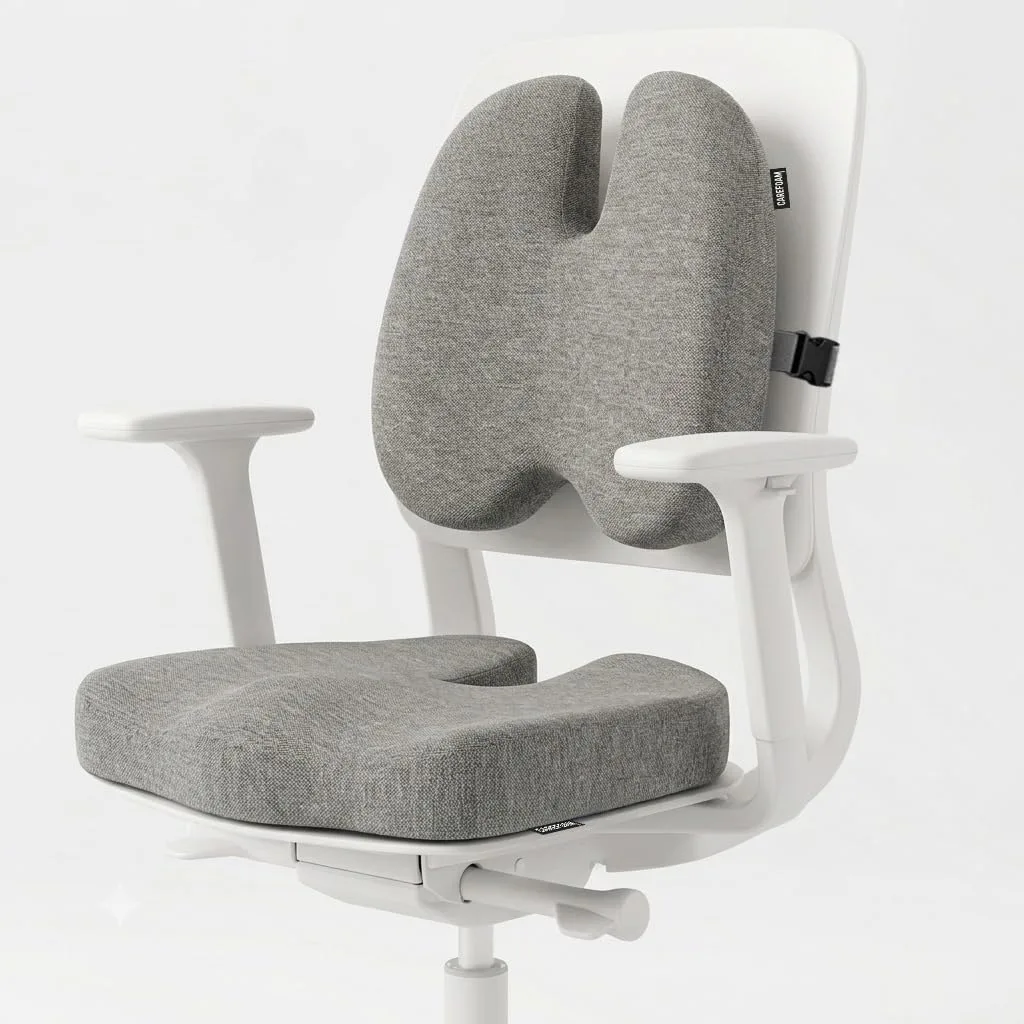 CareFoam Ultimate Orthopedic Coccyx Seat Cushion at ₹1,299