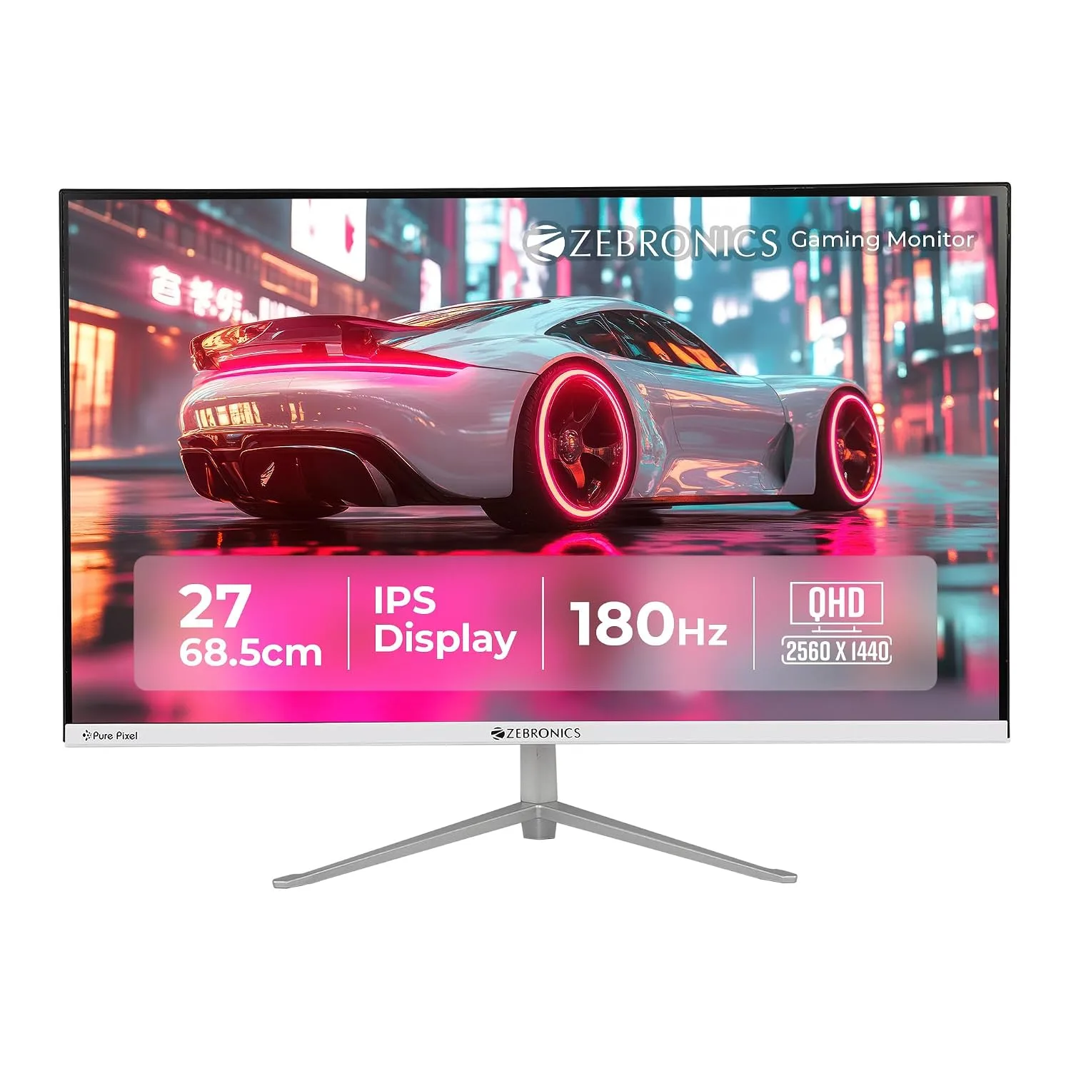 Zebronics 27 Inch QHD Gaming Monitor at ₹13,299