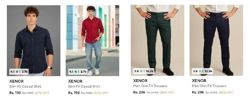 Upto 89% OFF on Branded Men’s Clothing