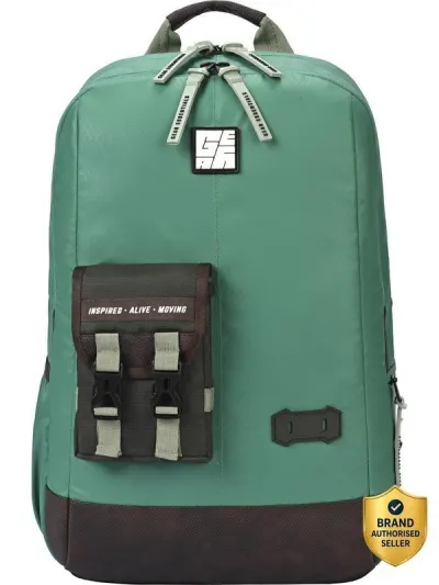 Gear Hipster anti theft faux leather 31 L Laptop Backpack at ₹759