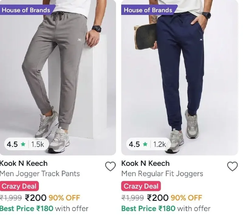 Upto 90% Off On Branded Clothing