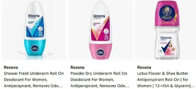 Upto 78% Off On Rexona Underarm Roll-On