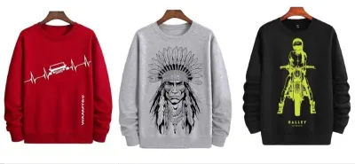 Full Sleeve Men Sweatshirt at ₹188
