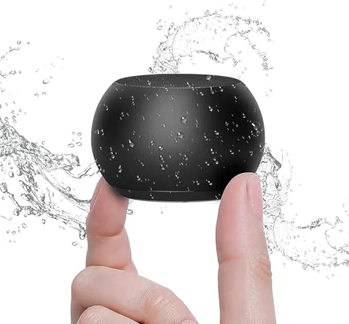 jbl Mini Bluetooth Speaker Ultra 4D with Loud Stereo Sound and Long Playtime Mini Speaker Easy to Carry Metal Electroplating Round Body Pack at ₹279