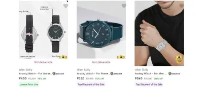 Loot : Upto 85% Off On Branded Watches