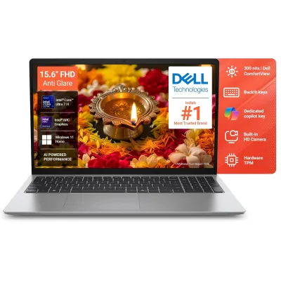 Dell 15 Ai Powered Laptop at ₹92,990