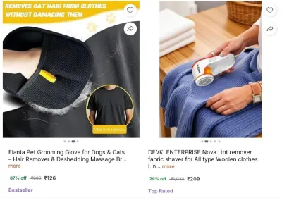 Hair Removal & Lint Remover at ₹126