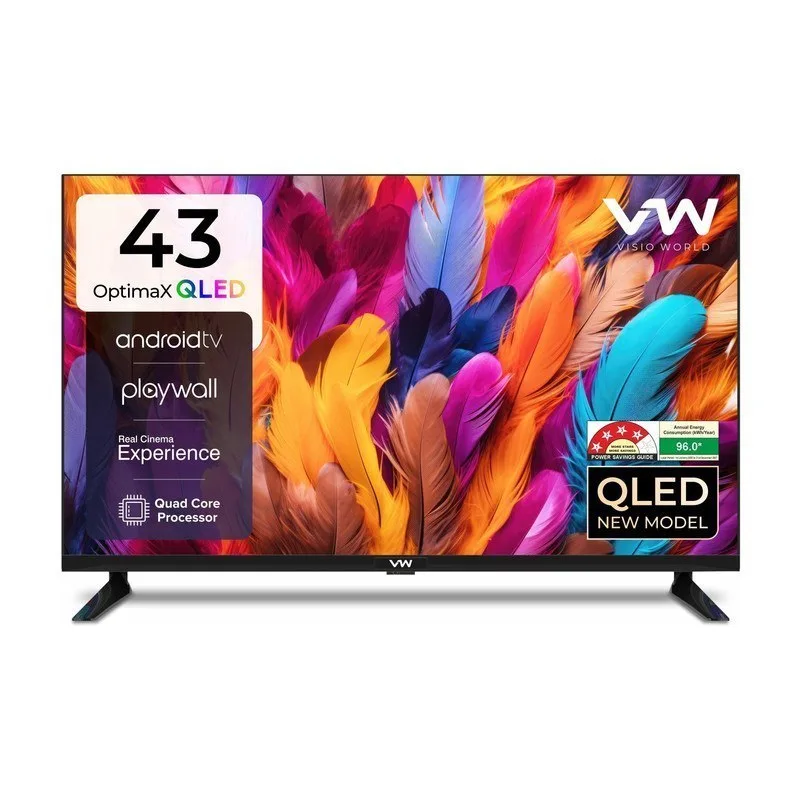 VW Spectra Series 109 cm (43 inch) QLED Full HD TV at ₹11,224
