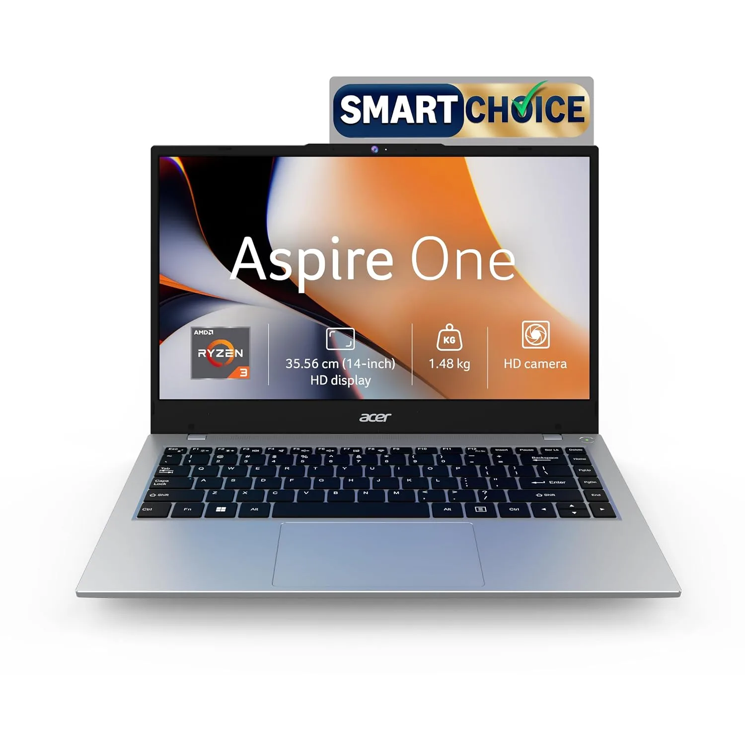 Acer Ryzen 3-7320U, 8GB LPDDR5 RAM/ 256GB SSD Laptop at ₹29,490