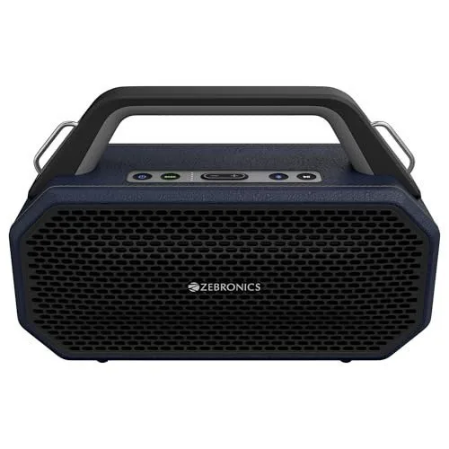 ZEBRONICS Prima, Portable Bluetooth Speaker, 90 Watts, Upto 9 Hours Playback at ₹4,112