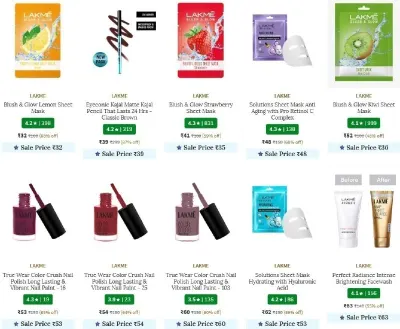 LAKME Beauty Products Loot