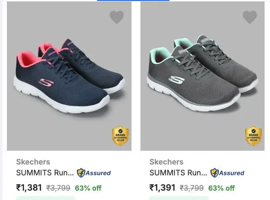Skechers Women's Sports Shoes at minimum 69% Discount