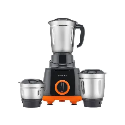 Bajaj Rex 500W Mixer Grinder | 3 Stainless Steel Jars with Multifunctional Blades at ₹1,799
