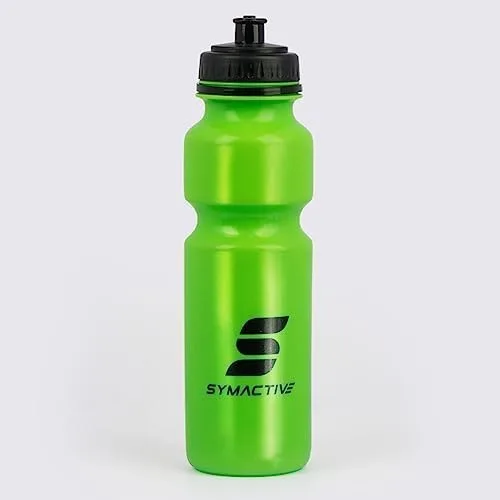 Symactive Leakproof Unbreakable Squeezable Sports Sipper Water Bottle with Push/Pull Cap | Anti-Slip Grip | LDPE Material | BPA-Free | 800 m at ₹92